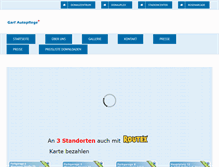 Tablet Screenshot of garf-autopflege.at